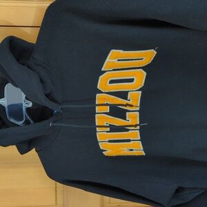 Mizzou Blackout unisex hoodie fleece sweatshirt size L